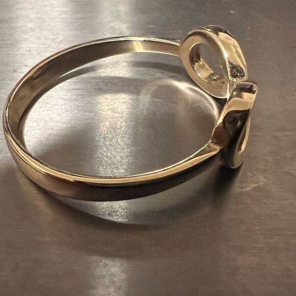 14k Solid Gold Infinity Ring | Size 8 | Gift | Everyday Jewelry | Fine Jewelry | - Picture 6 of 6